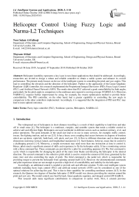 Helicopter Control Using Fuzzy Logic and Narma-L2 Techniques