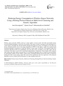 Reducing Energy Consumption in Wireless Sensor Networks Using a Routing Protocol Based on Multi-level Clustering and Genetic Algorithm