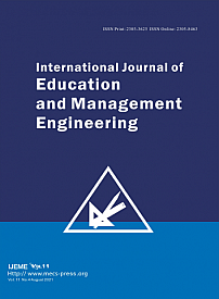 4 vol.11, 2021 - International Journal of Education and Management Engineering