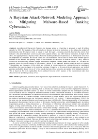 A Bayesian Attack-Network Modeling Approach to Mitigating Malware-Based Banking Cyberattacks