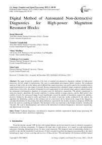 Digital Method of Automated Non-destructive Diagnostics for High-power Magnetron Resonator Blocks