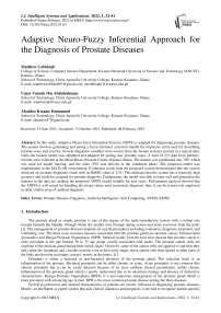 Adaptive Neuro-Fuzzy Inferential Approach for the Diagnosis of Prostate Diseases
