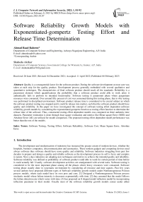Software Reliability Growth Models with Exponentiated-gompertz Testing Effort and Release Time Determination