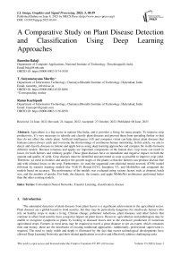A Comparative Study on Plant Disease Detection and Classification Using Deep Learning Approaches