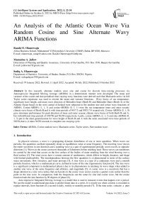An Analysis of the Atlantic Ocean Wave Via Random Cosine and Sine Alternate Wavy ARIMA Functions