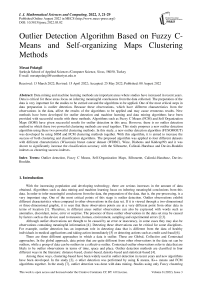 Outlier Detection Algorithm Based on Fuzzy C-Means and Self-organizing Maps Clustering Methods