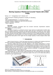 Bearing capacity of reinforced concrete T-beams with a steel profile
