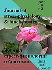 2 т.8, 2012 - Журнал стресс-физиологии и биохимии