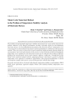Monte Carlo numerical method in the problem of temperature stability analysis of electronic devices