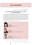 Demographic evolution trends and prospects in Russia and the Vologda oblast