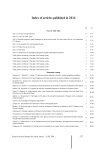 Index of articles published in 2014