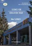 1 т.11, 2021 - Science for Education Today