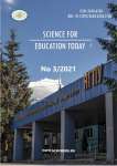 3 т.11, 2021 - Science for Education Today