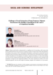Challenges of social integration of young temporary migrants from Russia in the Republic of Kazakhstan in the context of geopolitical instability