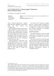 Lectotypification of Valeriana spryginii (Valerianaceae) from European Russia