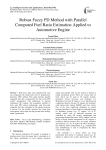Robust Fuzzy PD Method with Parallel Computed Fuel Ratio Estimation Applied to Automotive Engine