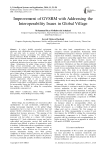 Improvement of GVSRM with Addressing the Interoperability Issues in Global Village