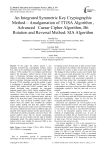 An Integrated Symmetric Key Cryptographic Method – Amalgamation of TTJSA Algorithm, Advanced Caesar Cipher Algorithm, Bit Rotation and Reversal Method: SJA Algorithm