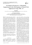An Empirical Perspective of Roundtrip Engineering for the Development of Secure Web Application Using UML 2.0
