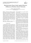 Reinforcement Swap Attack against Directed Diffusion in Wireless Sensor Networks