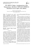 SD-AREE-I Cipher: Amalgamation of Bit Manipulation, Modified VERNAM CIPHER & Modified Caesar Cipher (SD-AREE)