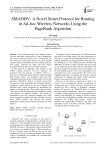 SMAODV: A Novel Smart Protocol for Routing in Ad-hoc Wireless Networks Using the PageRank Algorithm