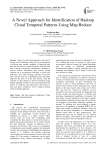 A Novel Approach for Identification of Hadoop Cloud Temporal Patterns Using Map Reduce