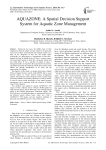 AQUAZONE: A Spatial Decision Support System for Aquatic Zone Management