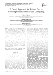 A Novel Approach for Reduce Energy Consumption in Mobile Cloud Computing