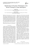 Optimization of System's Performance with Kernel Tracing by Cohort Intelligence