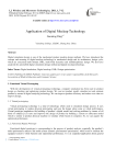 Application of Digital Mockup Technology