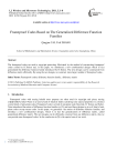 Frameproof Codes Based on The Generalized Difference Function Families