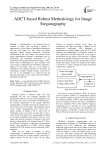 ADCT-based Robust Methodology for Image Steganography