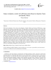 Study on Quality control of CoPS Innovation Based on Quality Chain and Quality House