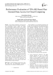 Performance Evaluation of TPA-HE Based Fine Grained Data Access for Cloud Computing