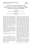 A Novel Classification Method Using Hybridization of Fuzzy Clustering and Neural Networks for Intrusion Detection