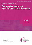 2 vol.3, 2011 - International Journal of Computer Network and Information Security