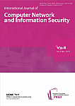 4 vol.6, 2014 - International Journal of Computer Network and Information Security