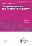 4 vol.7, 2015 - International Journal of Computer Network and Information Security
