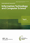 4 Vol. 5, 2013 - International Journal of Information Technology and Computer Science