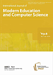 1 vol.6, 2014 - International Journal of Modern Education and Computer Science