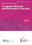 2 vol.10, 2018 - International Journal of Computer Network and Information Security