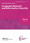8 vol.10, 2018 - International Journal of Computer Network and Information Security