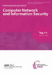 7 vol.11, 2019 - International Journal of Computer Network and Information Security