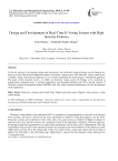 design and development of Real-Time E-Voting system with high security features