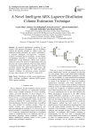 A novel intelligent ARX-Laguerre distillation column estimation technique