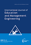 1 vol.10, 2020 - International Journal of Education and Management Engineering