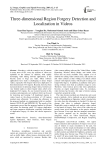 Three-dimensional Region Forgery Detection and Localization in Videos