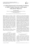 A Unified Framework for Systematic Evaluation of ABET Student Outcomes and Program Educational Objectives