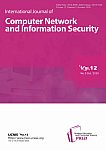 5 vol.12, 2020 - International Journal of Computer Network and Information Security